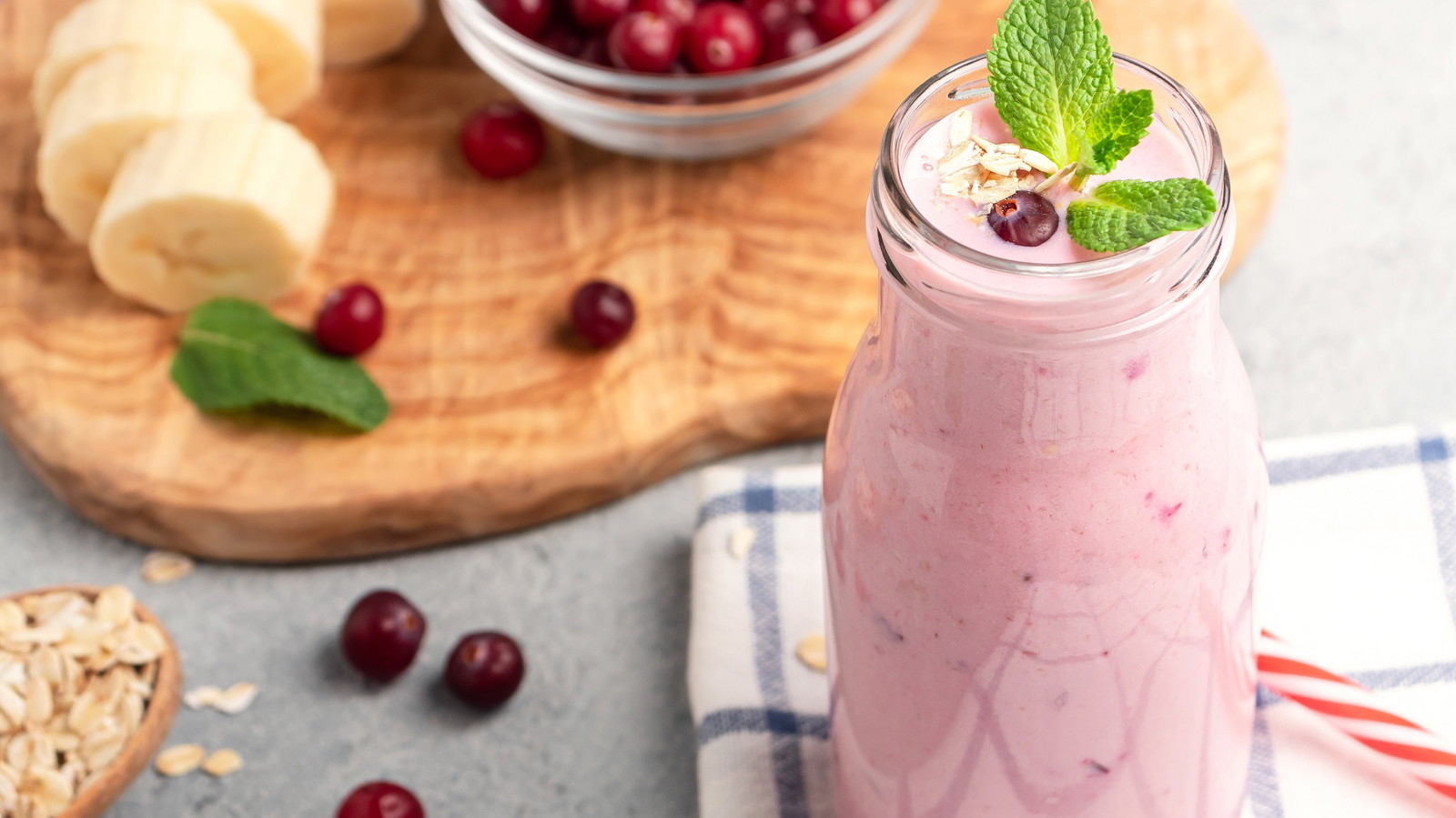Image of Cranberry Oatmeal Smoothie