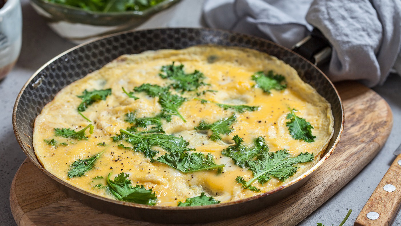Image of Kale and Onion Frittata