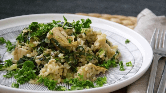 Image of Artichoke and Caper Risotto