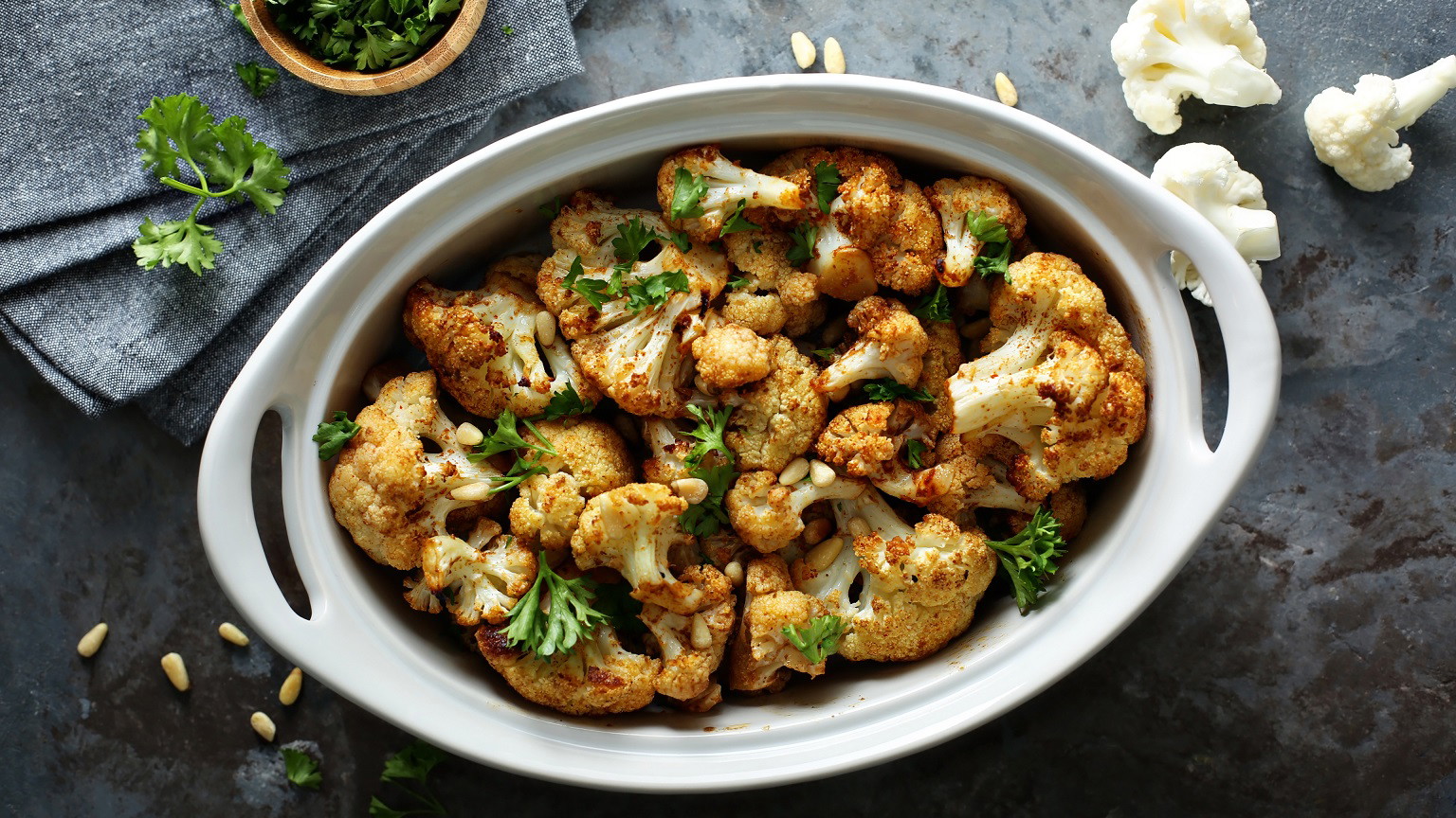 Image of Roasted Cauliflower Bites