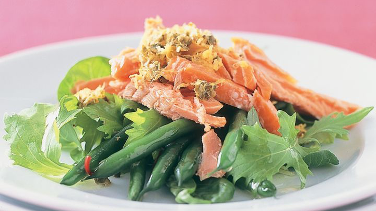 Image of Smoked Trout with Bean Salad