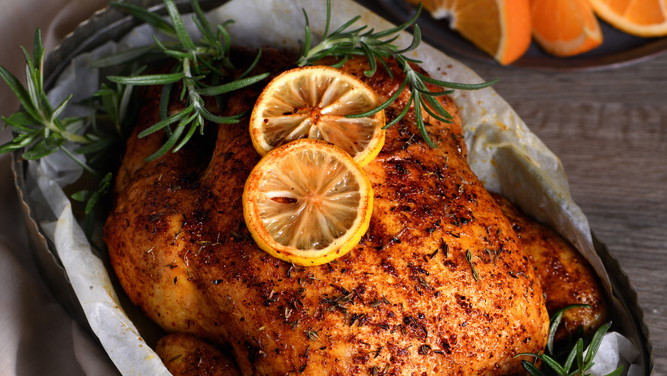 Image of Roast Orange Chicken