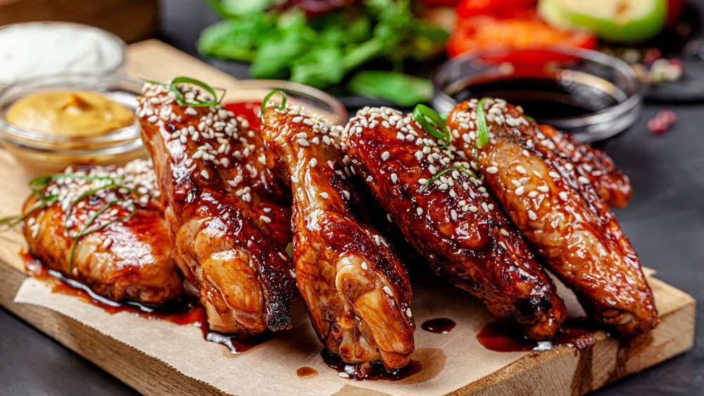 Image of Glazed Chicken Wings