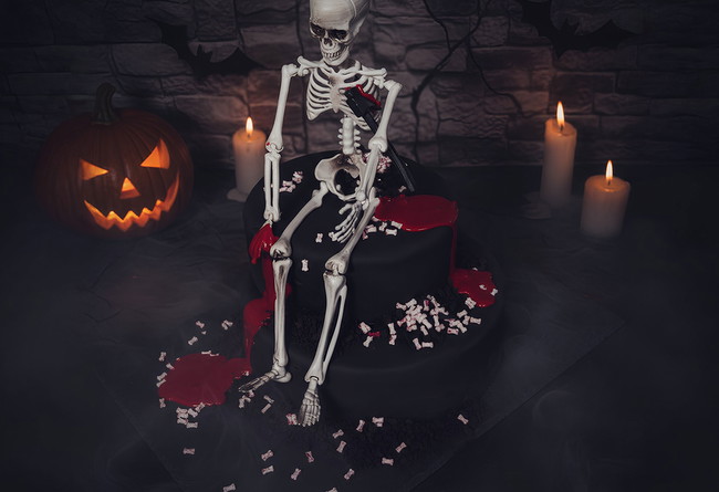 Image of Beschwipste Halloweentorte