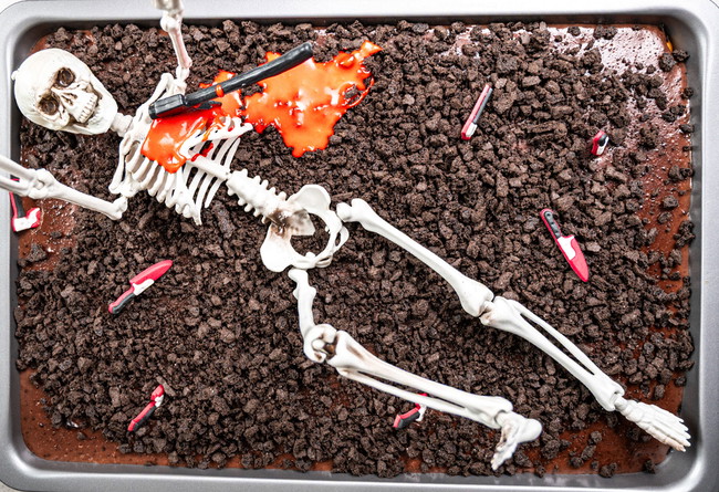 Image of Halloween Schokoladen Nachtisch