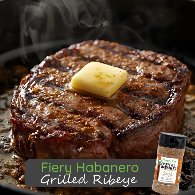 Image of Fiery Habanero Grilled Ribeye (Steakhouse Favorite)