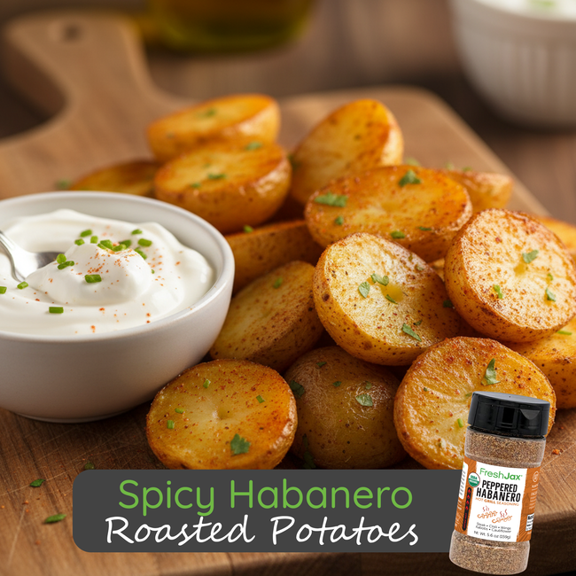 Image of Spicy Habanero Roasted Potatoes (Crispy & Addictive)