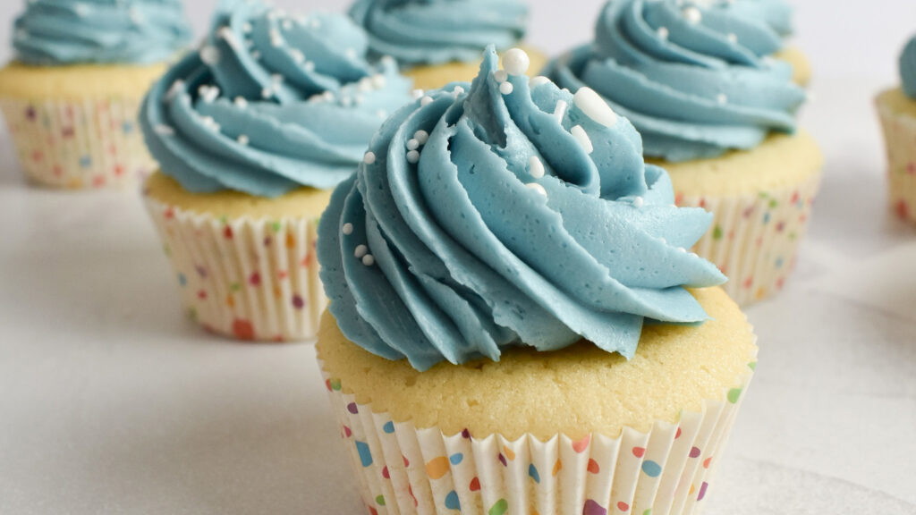 Bright Blue Frosting Recipes with Natural Food Coloring