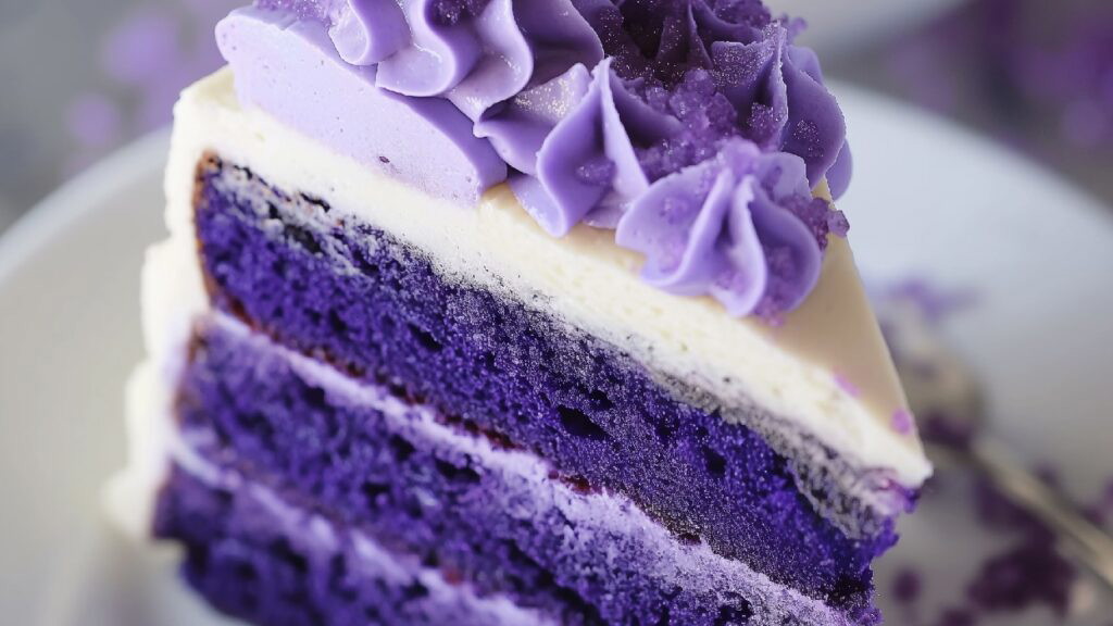 Ultimate Purple Velvet Cake (Made with Natural Purple Food Coloring — Water-Soluble Extract)