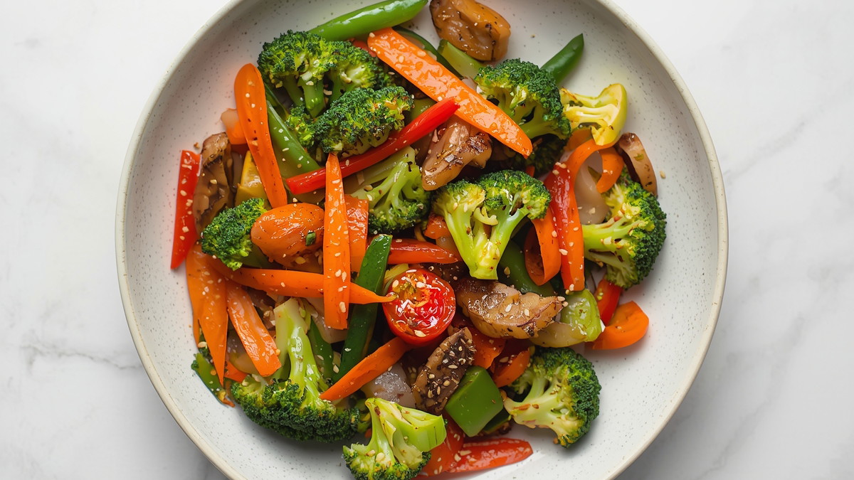 Image of Vegetable Stir Fry Recipe