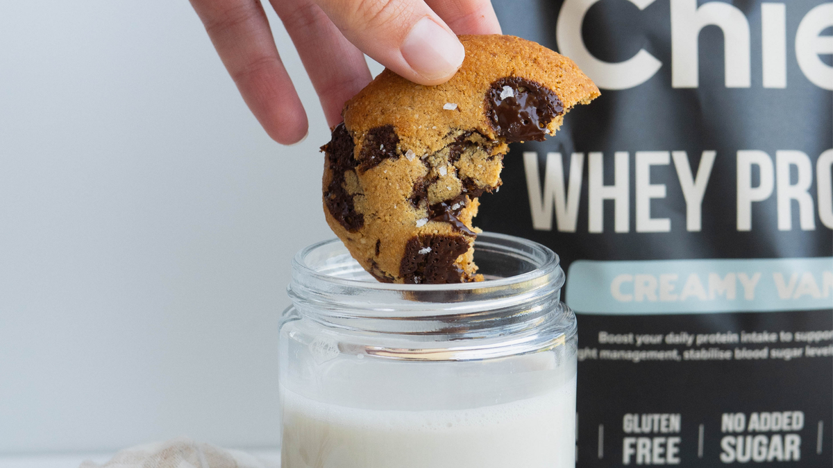Classic Choc Chunk Protein Cookies