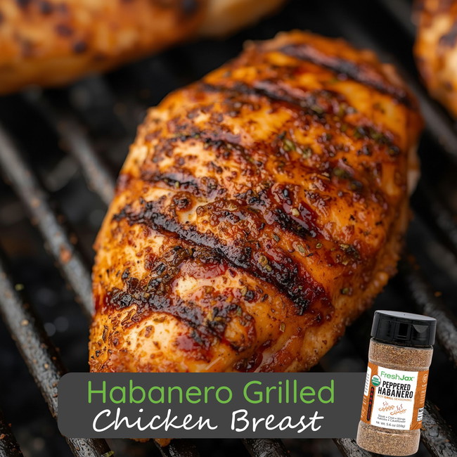 Image of Habanero Grilled Chicken Breast (Fiery & Lean)
