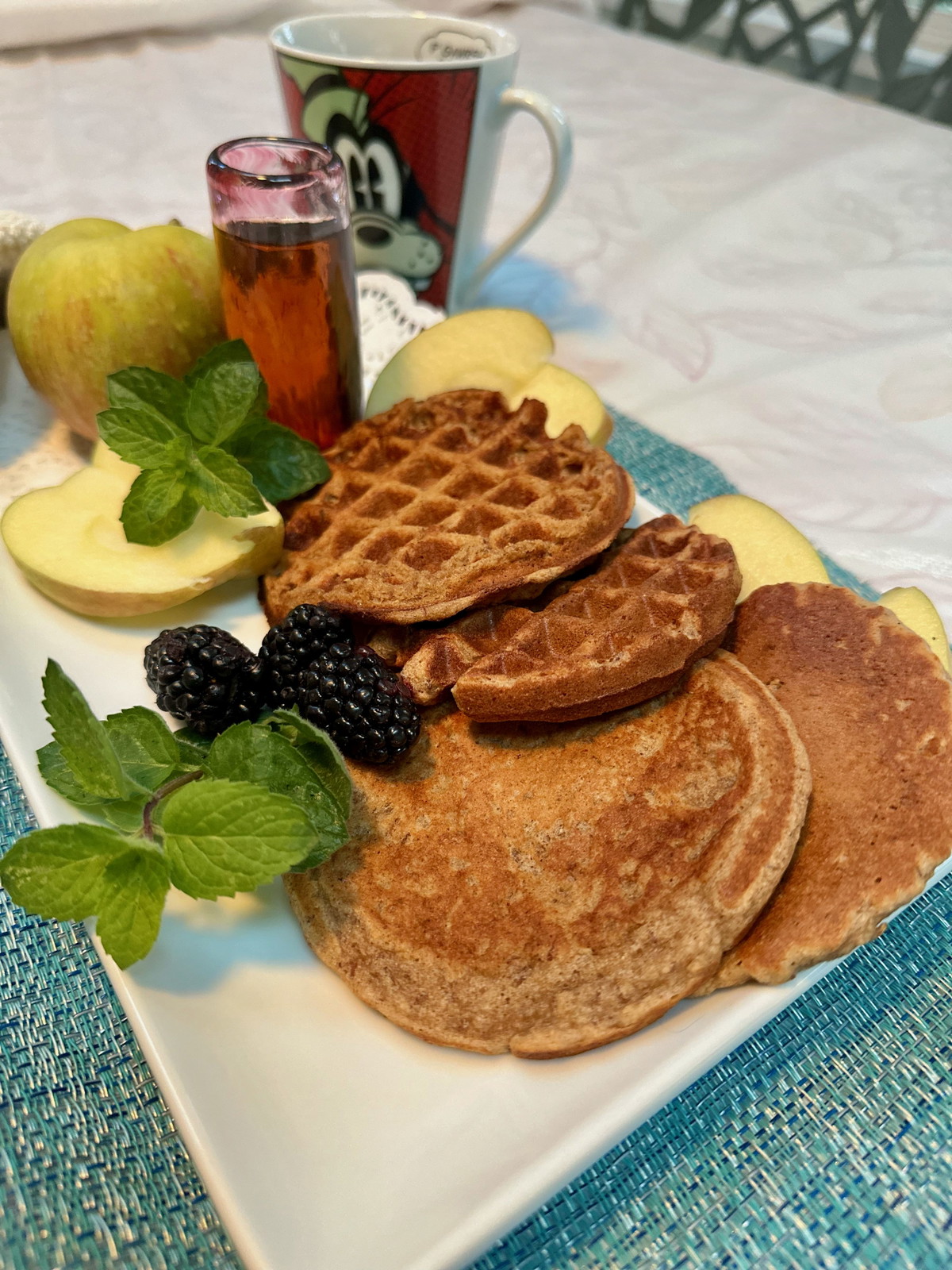 Apple Cider Pancakes (Homestyle)