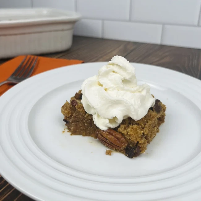 Image of PUMPKIN CAROB CHIP DUMP CAKE
