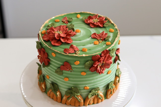 Image of Kootek Pumpkin Bloom Cake Decorating Guide