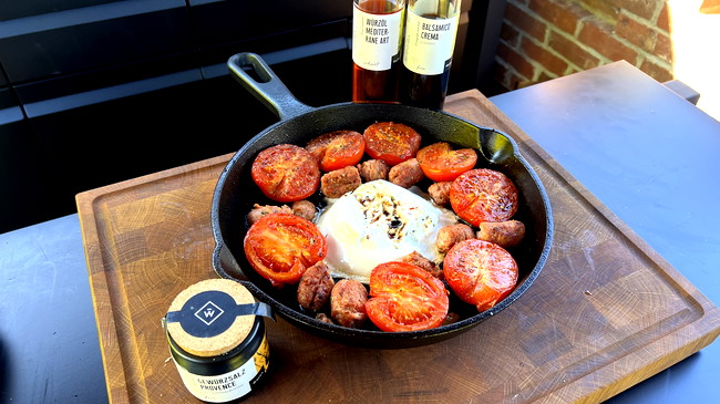 Image of Burrata mit Tomaten & Salsiccia