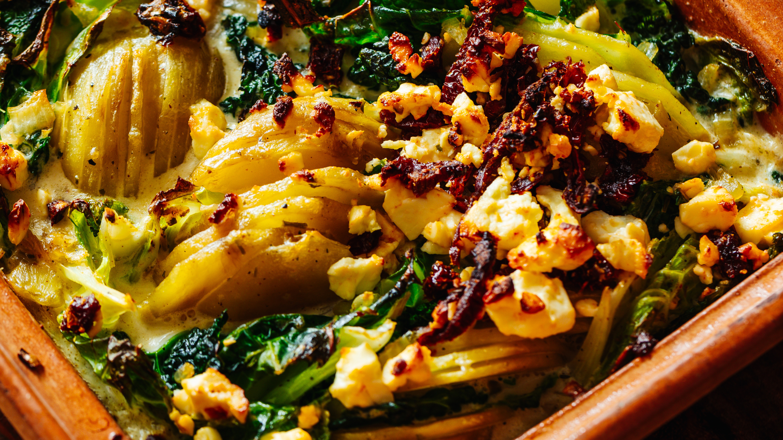 Image of Potato and Kale Gratin