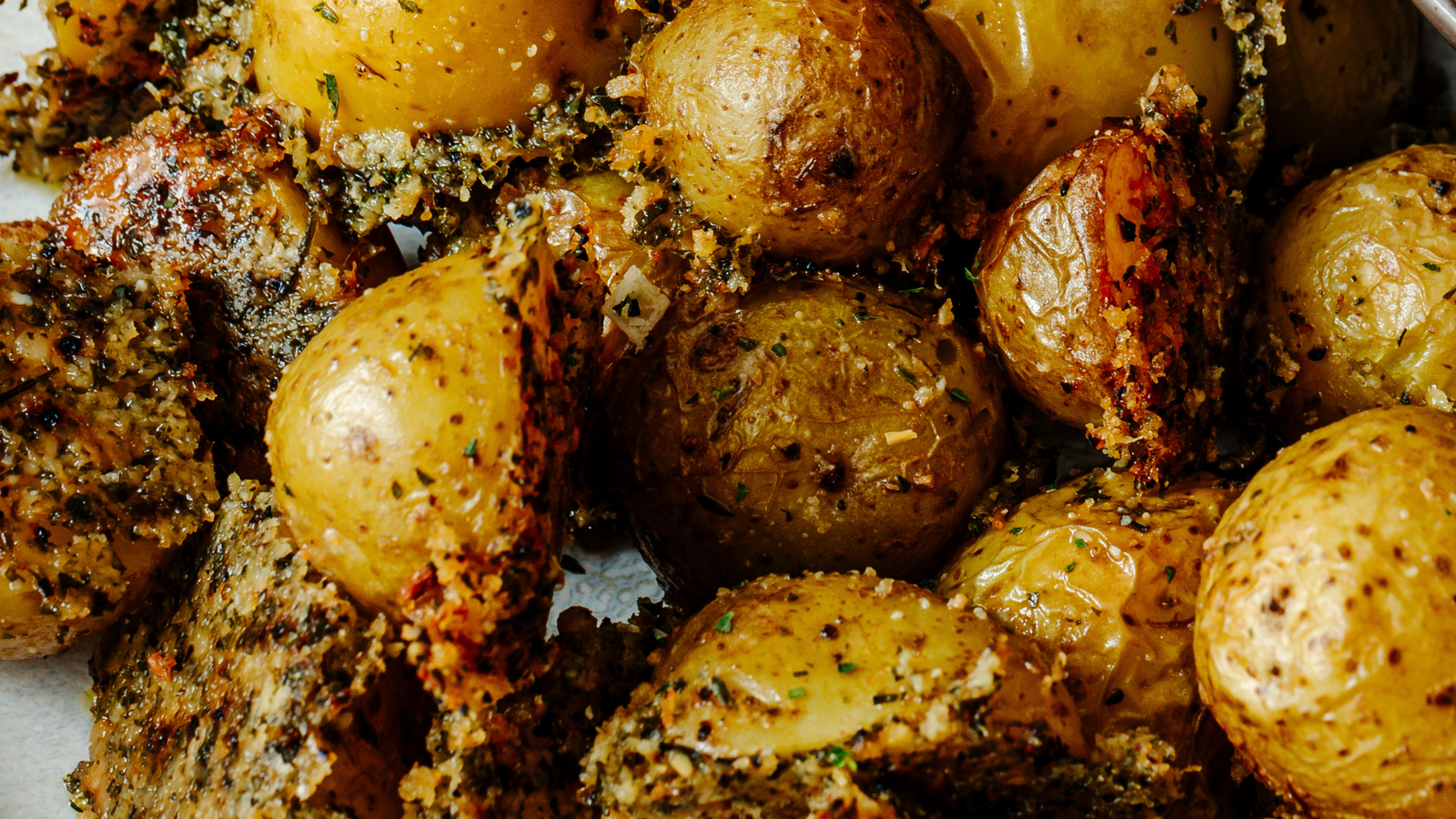 Image of Parmesan Crusted Potatoes