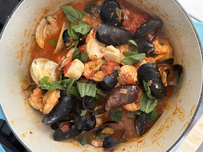Image of Katie Lee Biegel’s Cioppino Recipe