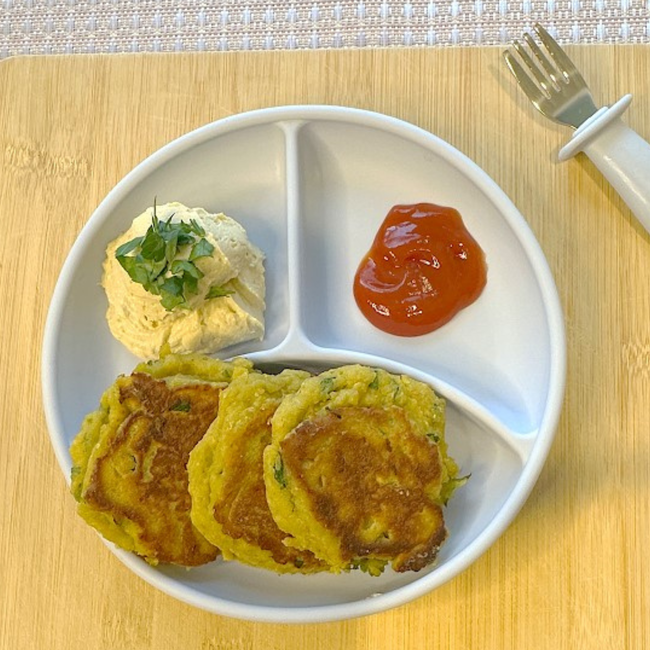 Image of Barramundi & Pea Fritters