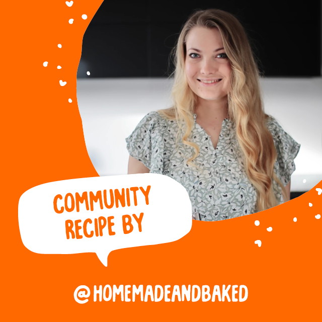 Image of Apfelmus Overnight Oats (getoppt mit Mandelmus und Mandel Granola Apple Cinnamon)