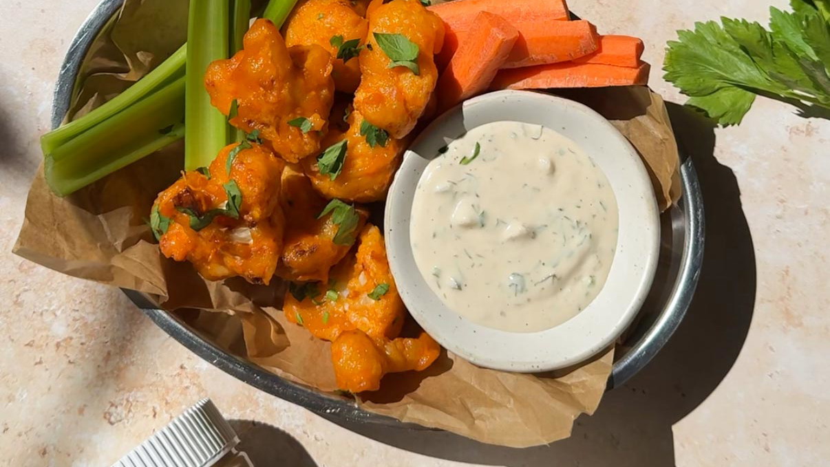 Image of Buffalo Cauliflower with Tahini Pickle Ranch