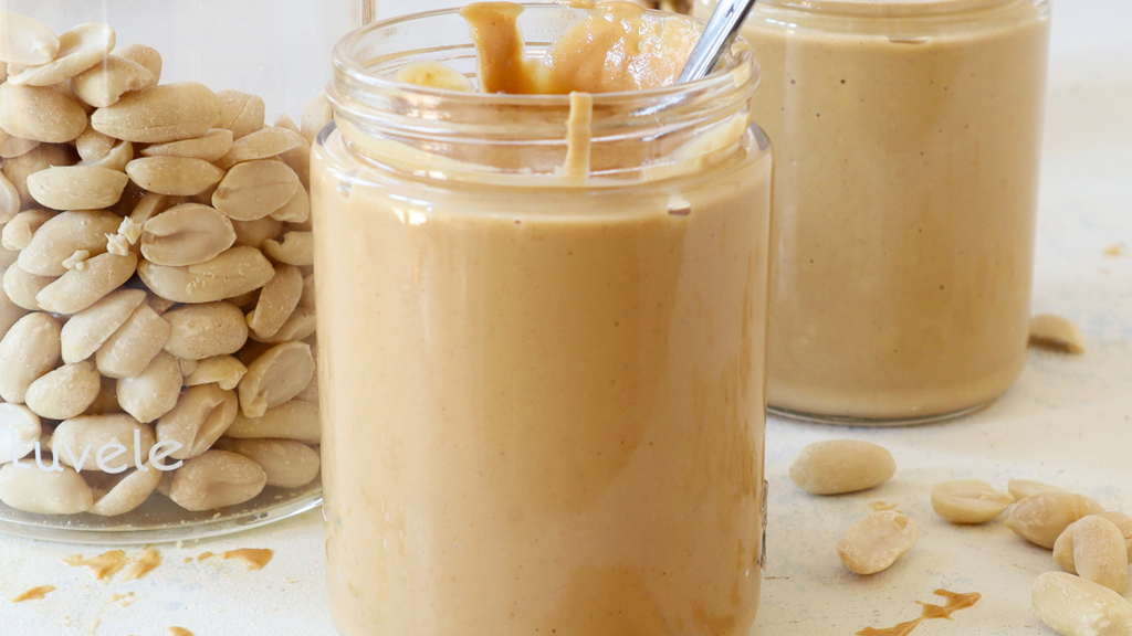 Image of Great Homemade Peanut Butter – crunchy & smooth