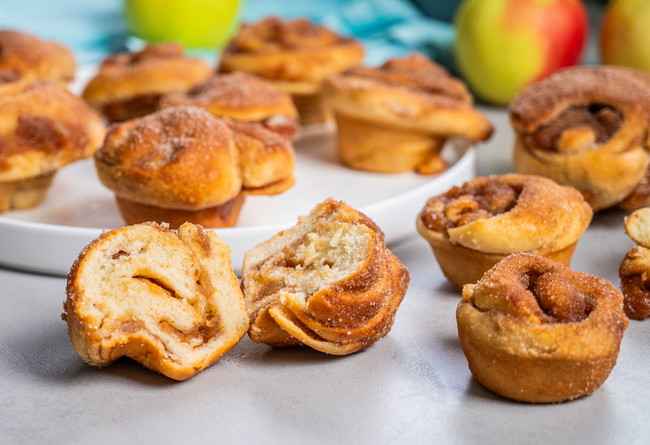 Image of Apfel-Zimt-Cruffins