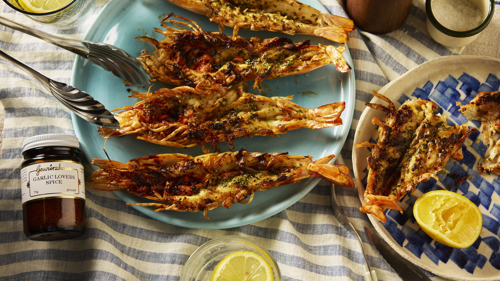 Image of Butterflied Garlic Prawns