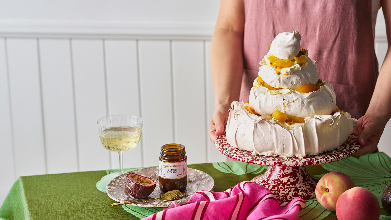 Image of Lemon Myrtle Tiered Pavlova 