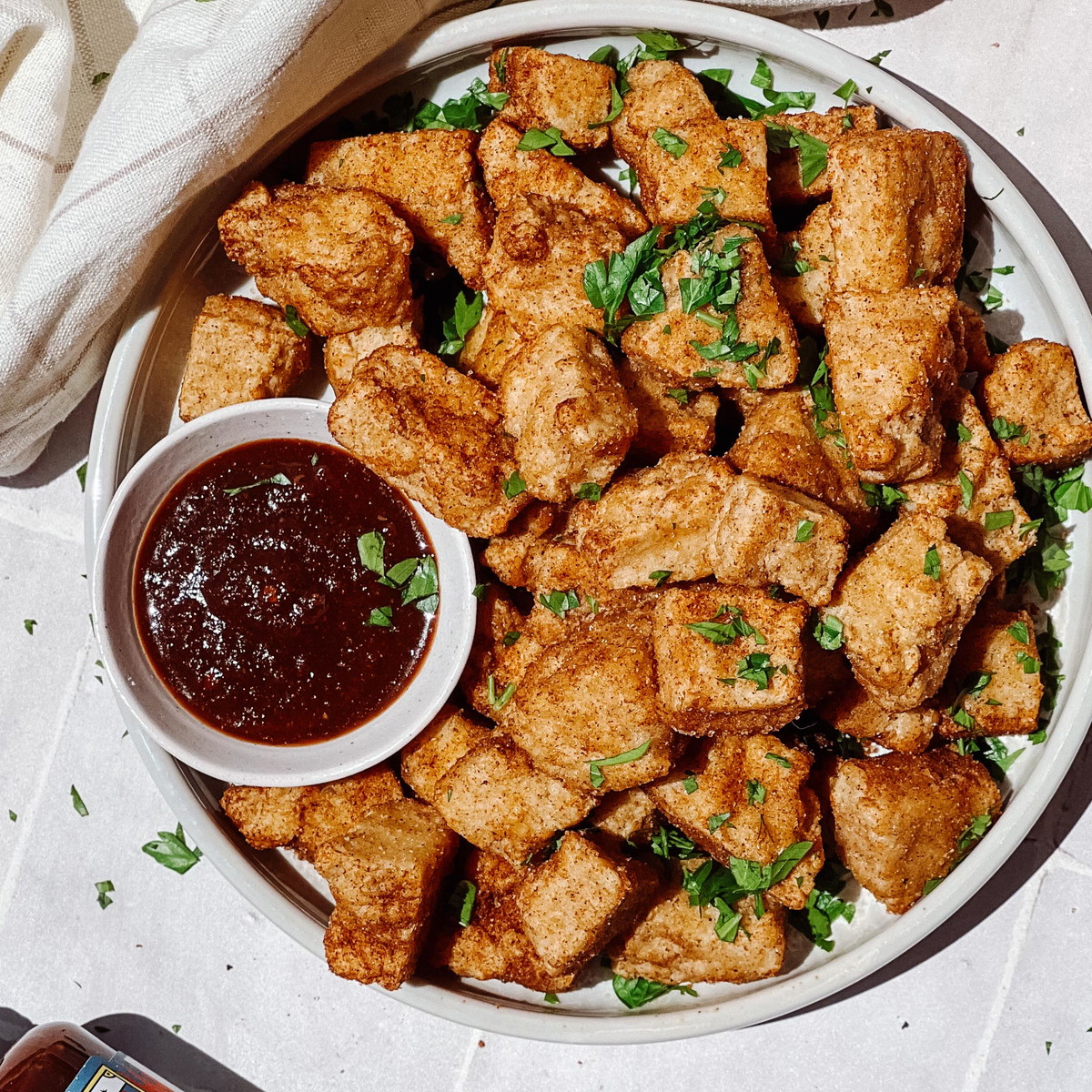 5 Spice Tofu Bites with Judas Iscariot