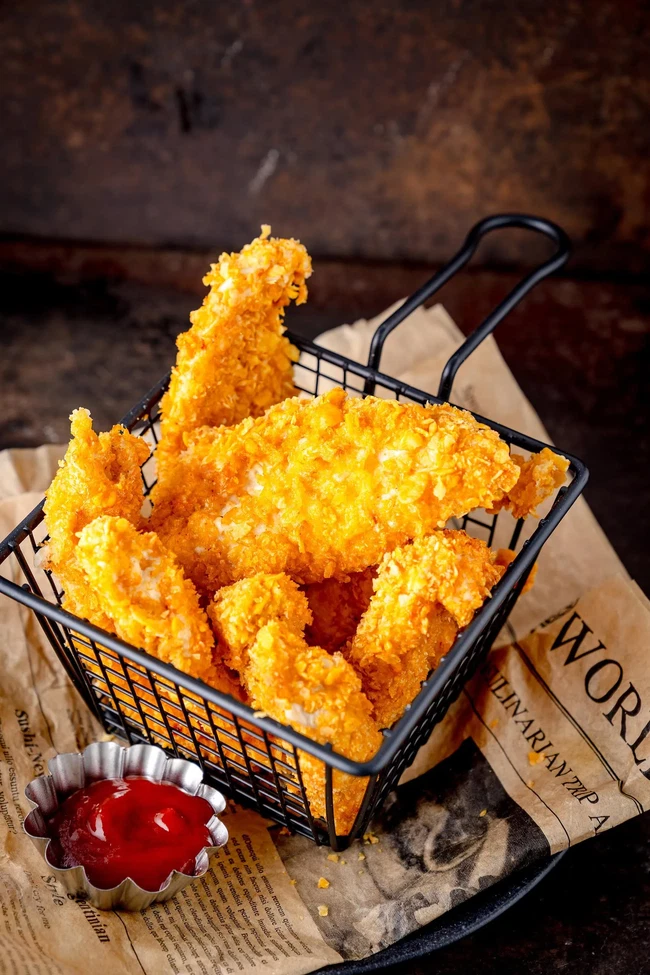 Image of Knusprige Air Fryer Chicken Fingers