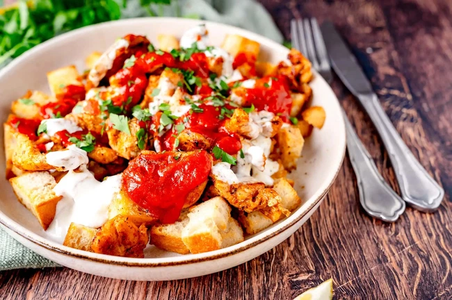 Image of Iskender Kebap mit Hähnchen