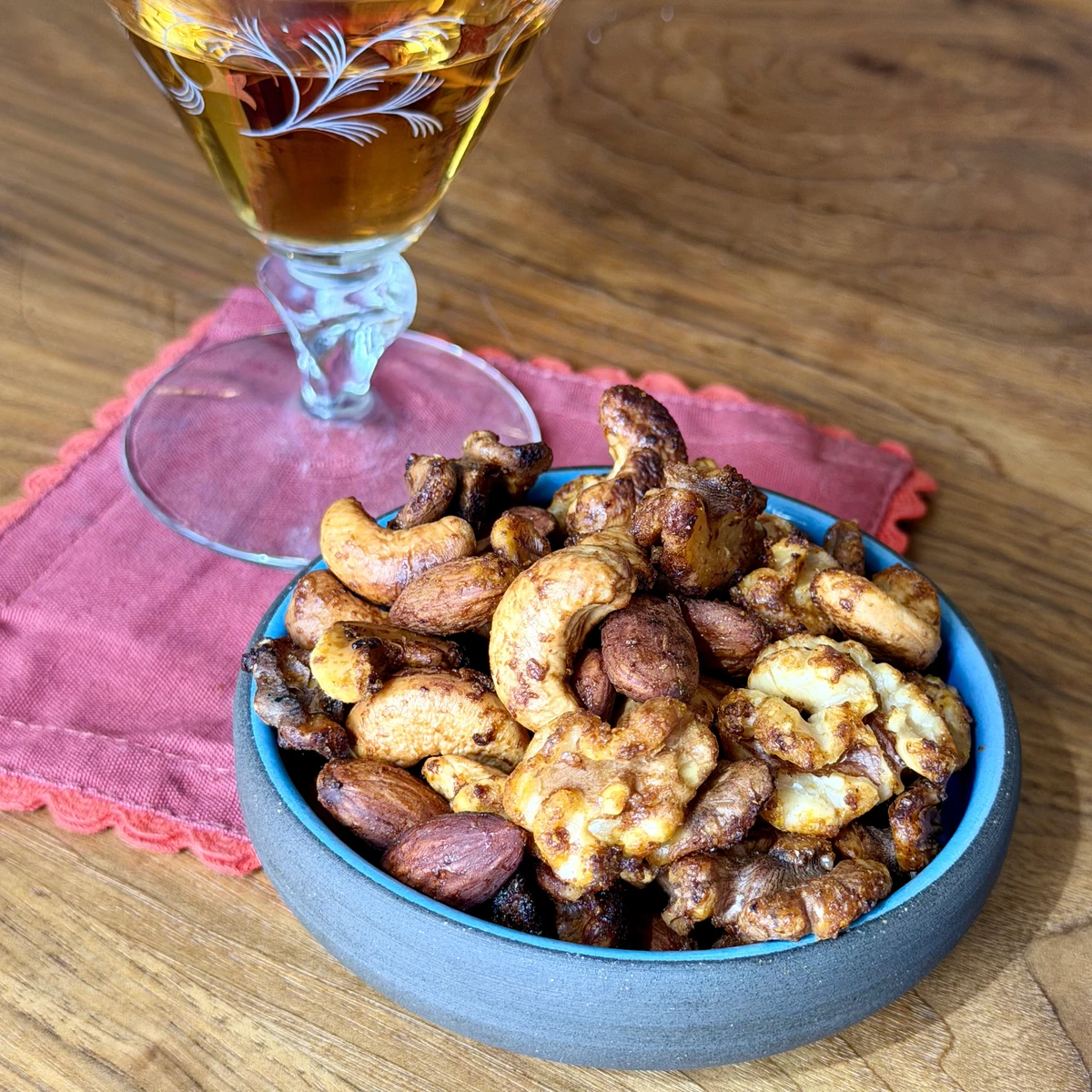 Low & Slow Chili Cocktail Nuts