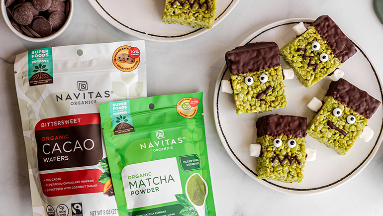 Image of Frankenstein Rice Crispy Treats