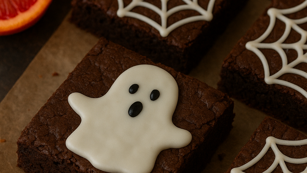 image of chocolate orange brownies