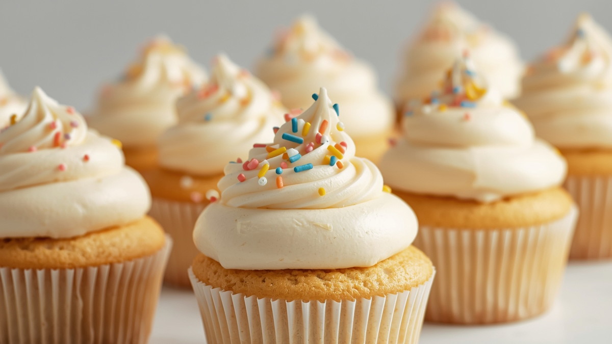 Image of Vanilla Cupcakes Recipe