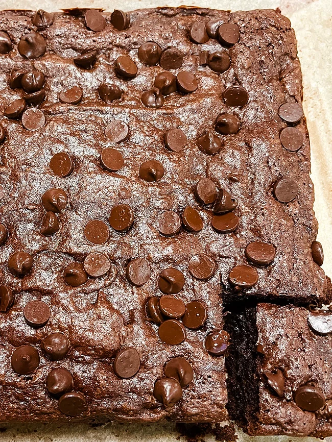 Image of Chocolate Banana Brownies