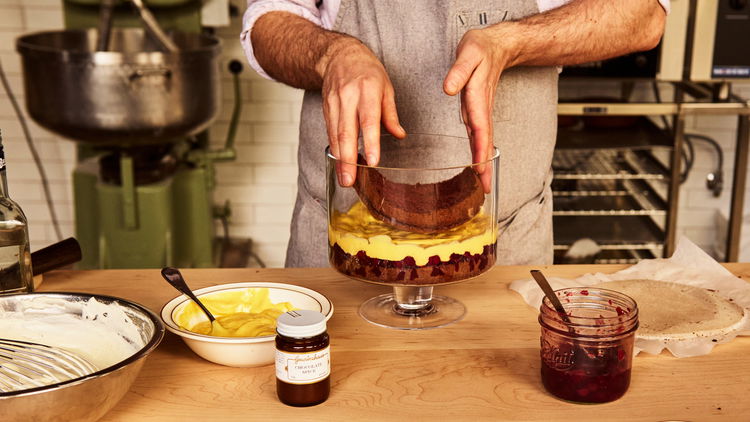 Image of Serve next day, ensuring each portion has all layers.