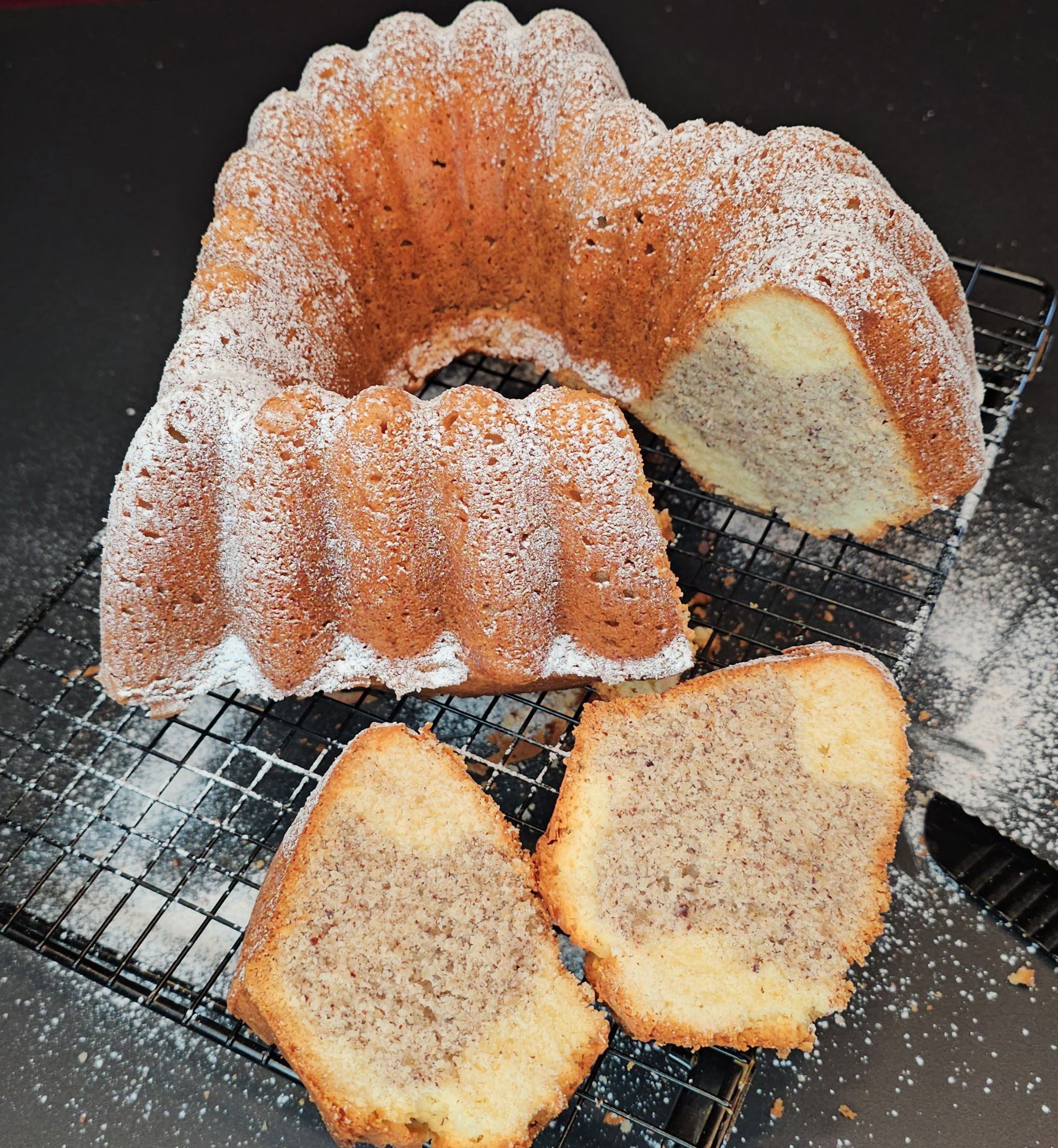 Klassischer Gold-und Silberkuchen – Einfach Lecker