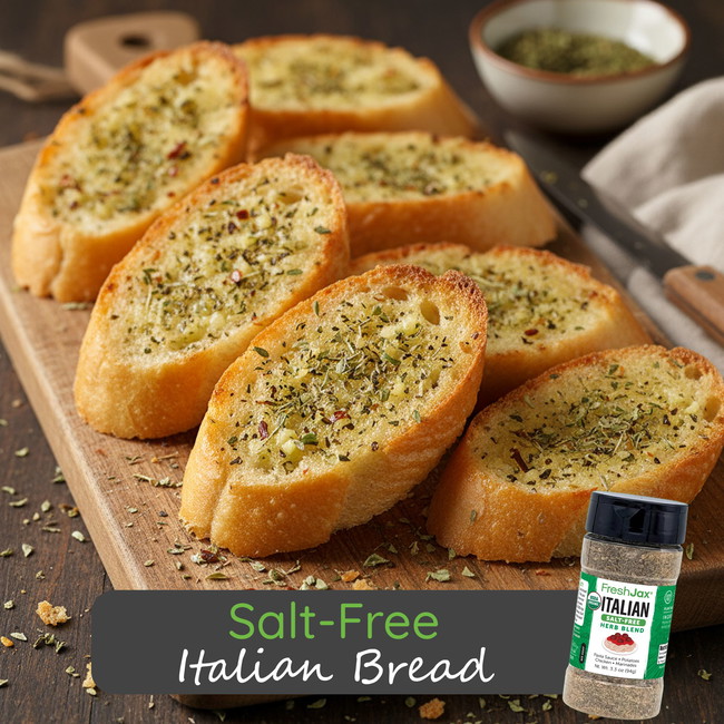 Image of Salt-Free Italian Bread
