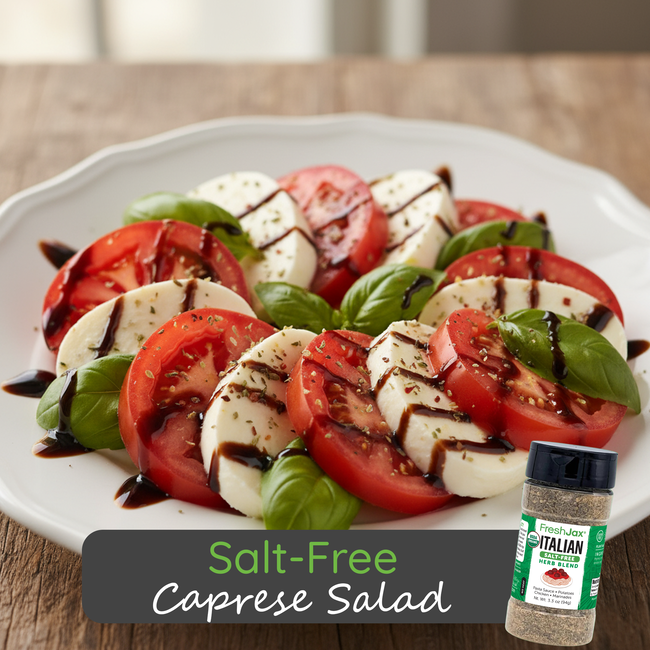 Image of Salt-Free Caprese Salad