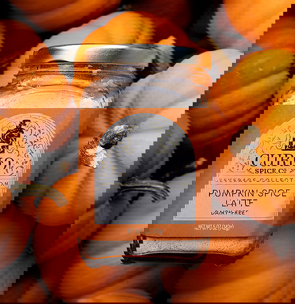 Jar of Curio Pumpkin Spice Latte Mix