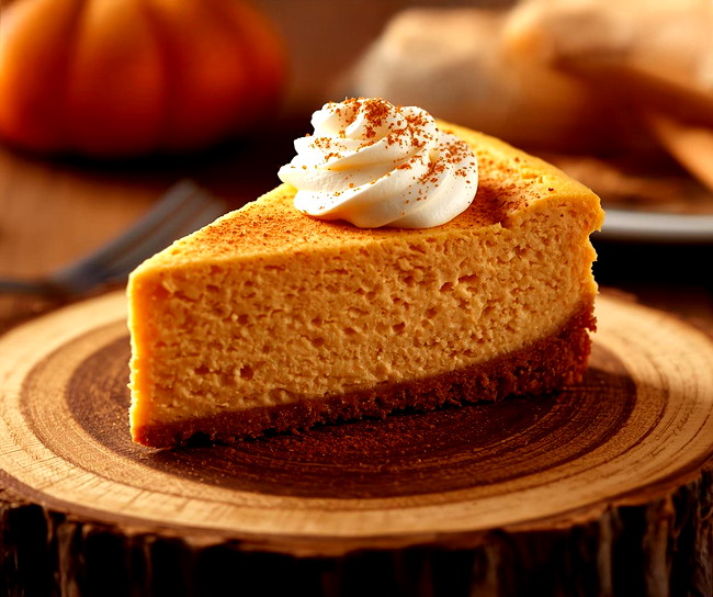 Image of Low Carb Protein Pumpkin Cheesecake