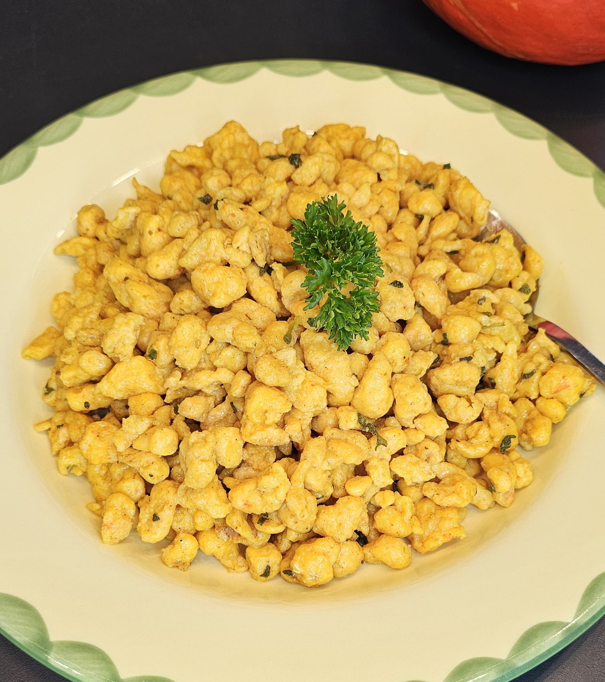 Kürbisspätzle / Kürbisknöpfle