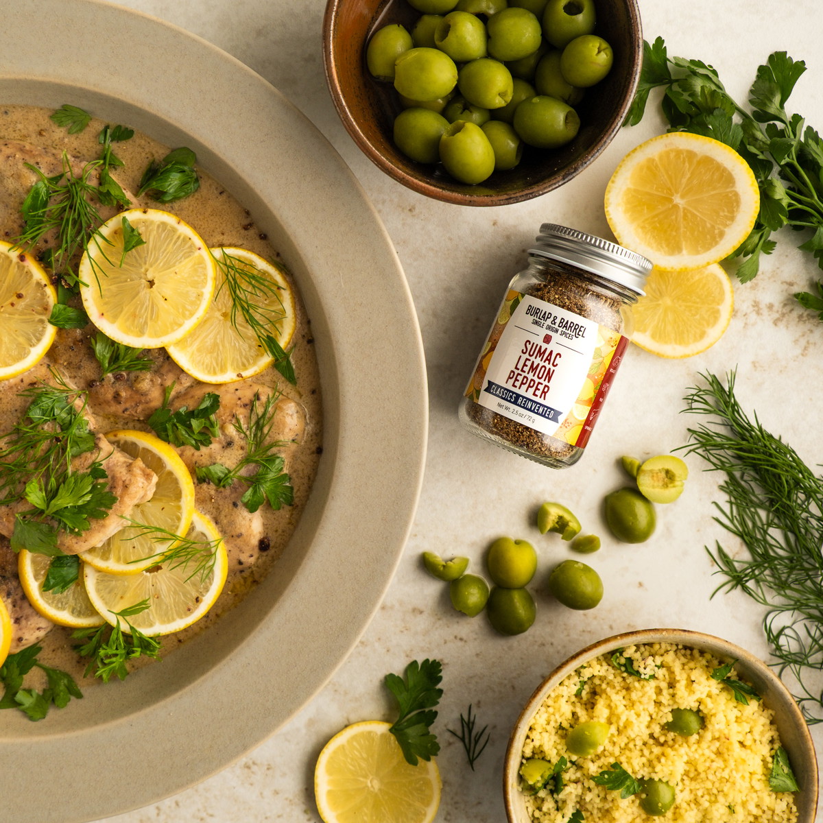 Sumac Lemon Pepper Chicken