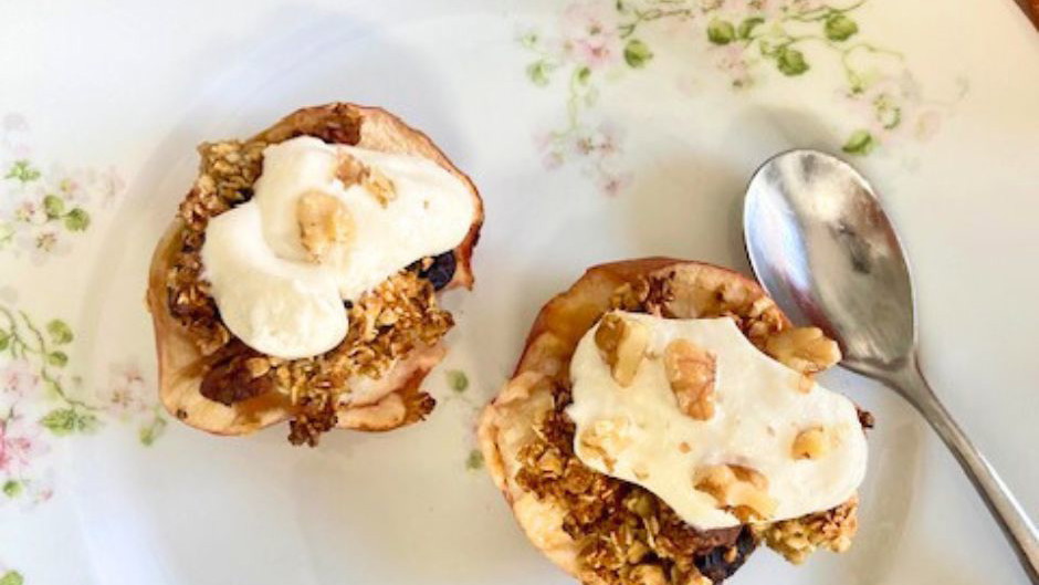 Image of Baked Apple Ginger Crunch