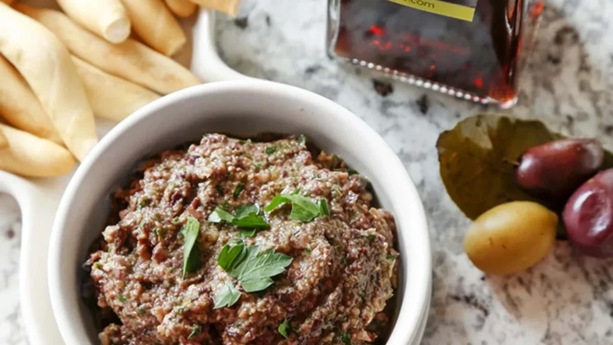 Olivelle's Instant Olive Tapenade 