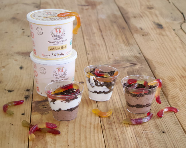 Image of Spooky Skyr Dirt Cups