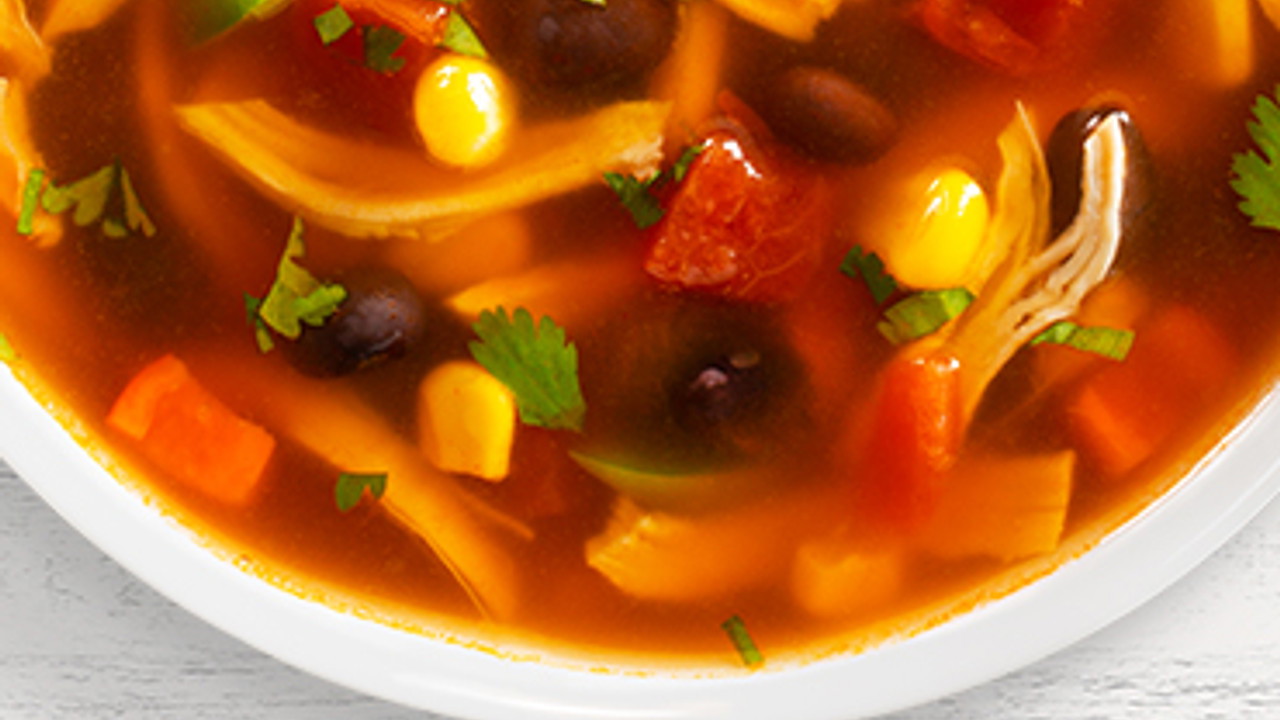 Image of Frontier Soup's South of the Border Tortilla Soup